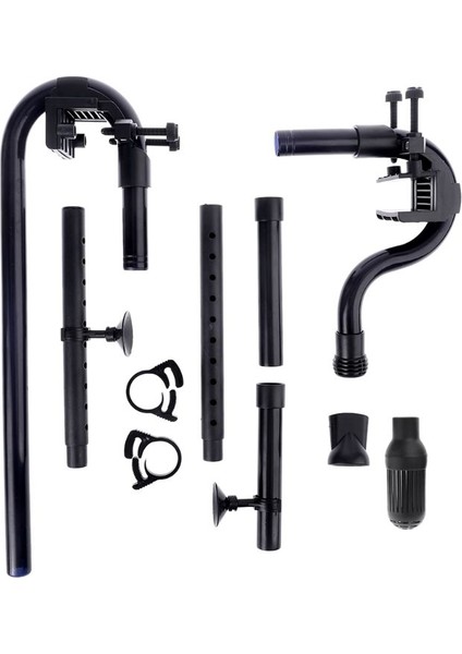 Yeni Akvaryum Su Giriş Çıkış Tüpü Seti Balık Tankı Harici Filtre Su Boru Bağlantı Parçası Pratik Akvaryum Balık Tankı Malzemeleri J9K (Yurt Dışından)