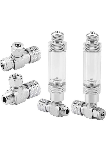No.1 Tarzı Akvaryum Hassas Co2 Regülatör Iğne Kontrol Valf Kabarcık Sayacı Tek Çift Başlı Co2 Diffüzör Balık Tankı Aksesuarları (Yurt Dışından)