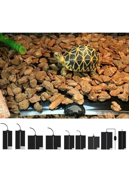 01 7W Ingiltere Stili Evcil Isıtıcı Kertenkele Pet Isıtma Pedi Termostat Kontrol Cihazıyla Tırmanma Evcil Isıtma Pedleri Sürüngen Malzemeleri Için Terraryum Isıtıcı Mats (Yurt Dışından) indirimleri