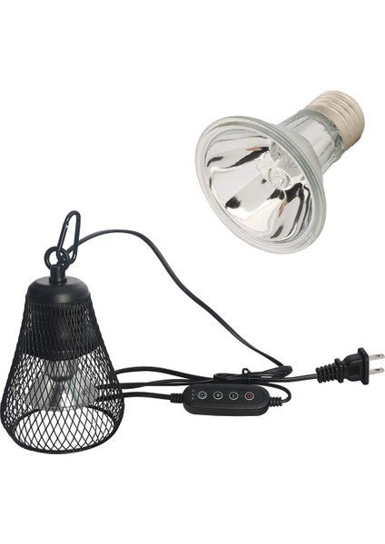 Abd FIŞI-50W-110V Stili Sürüngen Isı Lambası Ayarlanabilir Uva Uvb Sürüngen Ampulü Tutucu Ile Kertenkele Kaplumbağa Yılan Amfibi Akvaryum Aksesuarları Isıtma Lambası (Yurt Dışından)