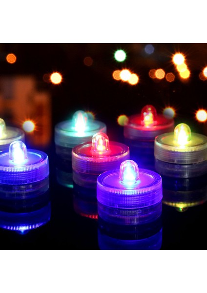 Kırmızı Stil Su Geçirmez Balık Tankı LED Aydınlatma Mini Mum Lambası Akvaryum Işık Peyzaj Lambası Parti Düğün Aydınlatma Dekorasyonu (Yurt Dışından) modelleri