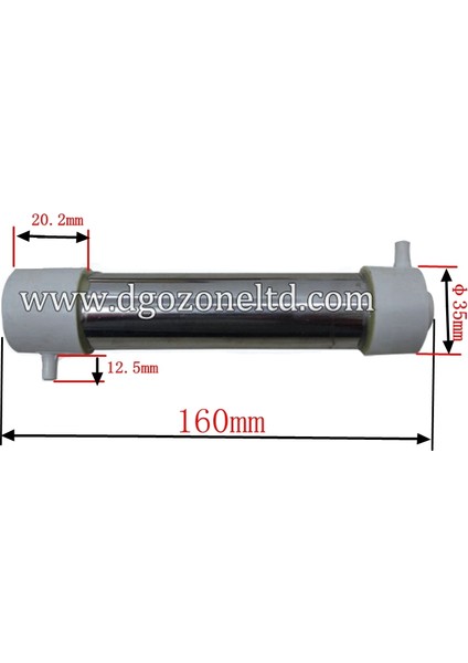 2g Ozon Kuvars Tüpü O3 Hücresi Cam Tüpü Su Arıtma KH-QT2G Dgozone (Yurt Dışından) modelleri
