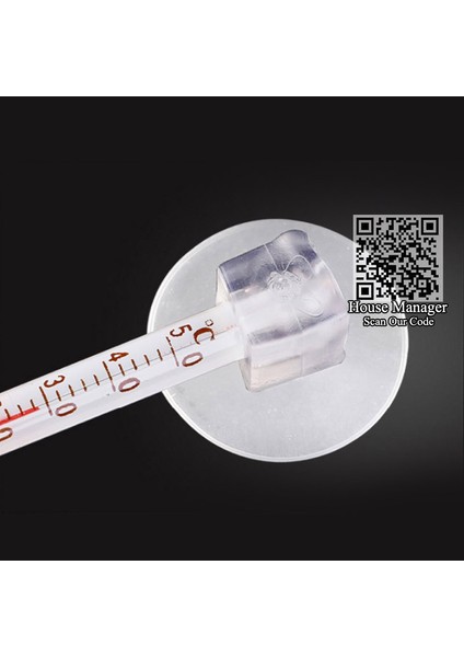 Cam Tarzı 6.5cm Su Sıcaklık Ölçümü Için Mini Daldırma Akvaryum Termometresi, Su Geçirmez Emme Kupası, 0~50 Derece Celsius (Yurt Dışından) modelleri