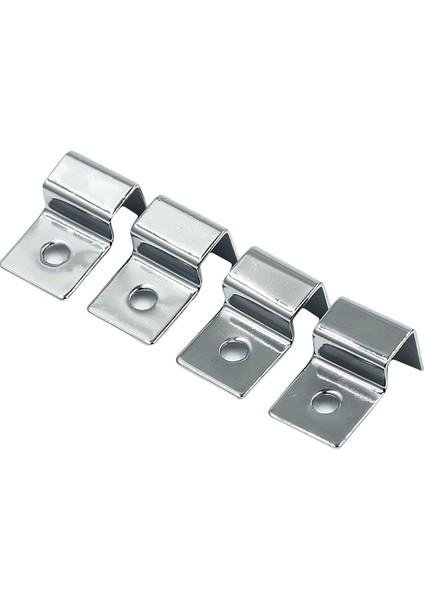 4 Adet Tarzı 8mm 4 Adet mm Paslanmaz Çelik Akvaryum Cam Balık Tankı Sabit Kapak Kelepçe Tutucu Lamba Filtre Varil Desteği Tutucu (Yurt Dışından)