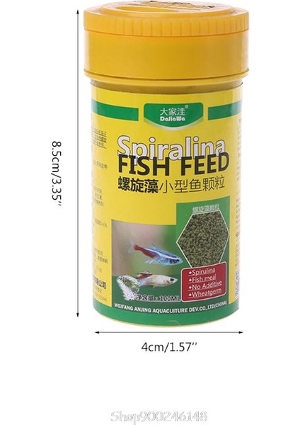 Renk Geliştirilmiş Stil Akvaryum Balık Tankı Renk Iyileştirici Spirulina Besinleri Tropikal Balık Beslenmesi Dropship (Yurt Dışından) modelleri