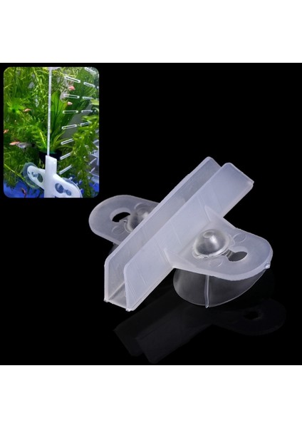 Beyaz Stil 5 Adet Akvaryum Balık Tank Bölücü Emme Kupası Bölücü Plastik Levha Tutucu Set Yeni Yüksek (Yurt Dışından) modelleri