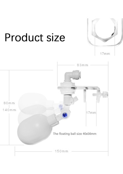 Resim Stili Olarak Akvaryum Oto Su Değiştirme Kiti Güçsüz Balık Tankı Ayarlanabilir Yüzer Top Vana Tipi Oto Su Doldurucu Su Seviye Kontrolörü (Yurt Dışından) fiyatları