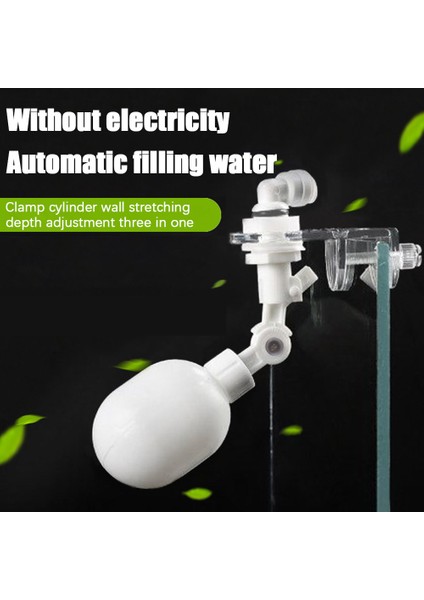 Resim Stili Olarak Akvaryum Oto Su Değiştirme Kiti Güçsüz Balık Tankı Ayarlanabilir Yüzer Top Vana Tipi Oto Su Doldurucu Su Seviye Kontrolörü (Yurt Dışından) fırsatları