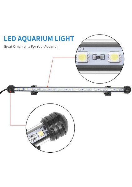 18CM Çok Renkli Stil Uzaktan Kumandalı Md LED Işık Çubuğu Daldırılabilir Şerit Tüp Denizaltı Lambası Çok Renkli Rgb Akvaryum Balık Tankı Su Geçirmez IP68 (Yurt Dışından) indirimleri