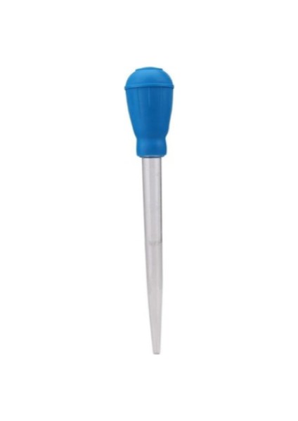 Mavi Stil Akvaryum Pipet Temizleme Gübre Emme Cihazı Balık Tankı Pipet Temizleme Aracı Manuel Mini Pipet Filtre Pompa Temizleme Aracı 28CM (Yurt Dışından)