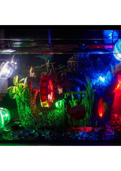 Mavi Stil Balık Tankı Lambası LED Akvaryum Işığı Renkli Su Geçirmez LED Işık 5V Akvaryum Aydınlatma Dalgıç Sualtı LED Işık (Yurt Dışından) fiyatları
