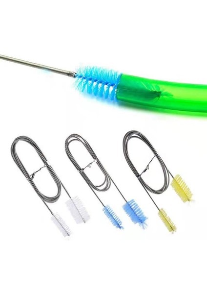 Sarı Stil 90CM Paslanmaz Çelik Çok Fonksiyonlu Akvaryum Balık Tankı Hava Borusu Su Borusu Filtre Temizleme Fırçası cm (Yurt Dışından) modelleri