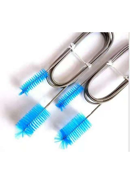 Sarı Stil 90CM Paslanmaz Çelik Çok Fonksiyonlu Akvaryum Balık Tankı Hava Borusu Su Borusu Filtre Temizleme Fırçası cm (Yurt Dışından) fırsatları