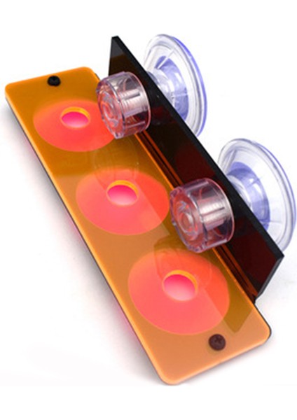 Turuncu Tarzı Balık Tankı Floresans Mercan Parça Rafı Akvaryum Resif Fiş Tutucu Standı Emiş Kupası Montaj Su Bitkisi Standı Aksesuarları (Yurt Dışından)