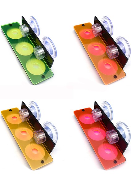 Turuncu Tarzı Balık Tankı Floresans Mercan Parça Rafı Akvaryum Resif Fiş Tutucu Standı Emiş Kupası Montaj Su Bitkisi Standı Aksesuarları (Yurt Dışından) indirimleri