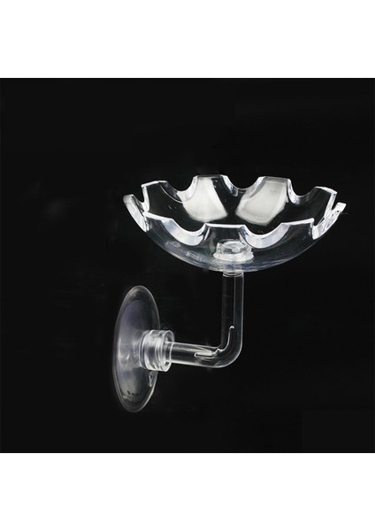 Şeffaf Stil Çap 6cm Akrilik Akvaryum Yem Kabı Frimps Balık Tankı Istasyonu Yiyecek Tepsisi Süngerli Akvaryum Aksesuarı (Yurt Dışından) fiyatları