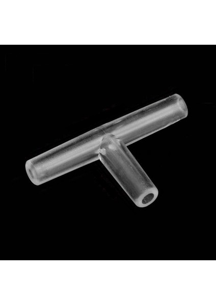Kristal T Düz Tee Stili Iç Çapı 4~5mm Hortum Bağlantı Parçası Akvaryum Balık Tankı Hava Pompası Boru Bağlantı Parçaları Silikon Tüp Bahçe Sulama Boru Pagoda Eklemi (Yurt Dışından)
