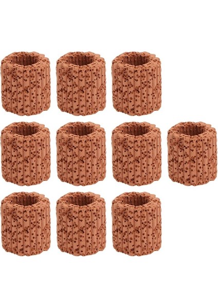 Rastgele Renk Stili Seramik Akvaryum Balık Filtre Halkası Su Bitkisi Sabitleme Halkası Balık Tankı Malzemeleri (Yurt Dışından)