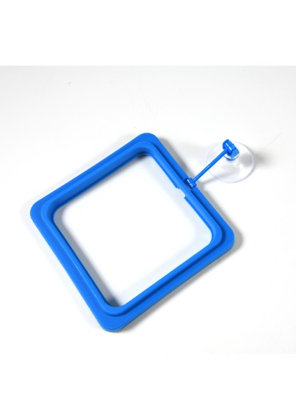 B Tarzı Resim Olarak Yeni Akvaryum Yemlik Balık Tankı Istasyonu Yüzen Yem Tepsisi Kare Çember Aksesuarı Su Bitkisi Batma Emme (Yurt Dışından)