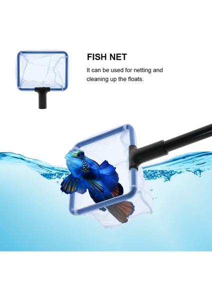 6'lı Stil Seti Akvaryum Balık Tankı Temizlik Kiti Algi Kazıyıcılar Seti, Balık Tankı Çakıl Temizleyici - Su Değiştirme Için Sifon Vakum ve Kum Temizleyici (Yurt Dışından) modelleri