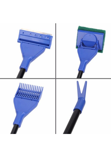 6'lı Stil Seti Akvaryum Balık Tankı Temizlik Kiti Algi Kazıyıcılar Seti, Balık Tankı Çakıl Temizleyici - Su Değiştirme Için Sifon Vakum ve Kum Temizleyici (Yurt Dışından) indirimleri