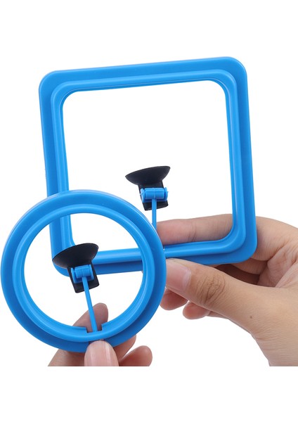 Siyah Kare Stili 1 Adet Yeni Akvaryum Yem Halkası Balık Tankı Yüzen Yem Tepsi Dairesel Kare Aksesuar Su Bitkisi Batma Emme Kupası (Yurt Dışından) indirimleri