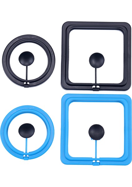 Mavi Yuvarlak Stil 1 Adet Yeni Akvaryum Yem Halkası Balık Tankı Yüzen Yem Tepsi Dairesel Kare Aksesuar Su Bitkisi Batma Emme Kupası (Yurt Dışından) modelleri