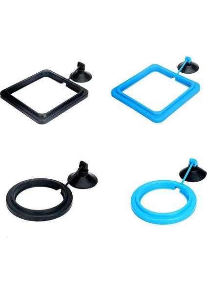 C Stili Balık Dondurma Akvaryum Balık Tankı Halka Istasyon Yüzen Yiyecek Su Bitkisi Batıklık Çember Yiyecek Sürüklenmesini Önleyin (Yurt Dışından) fiyatları