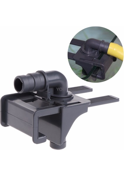 Siyah Stil 1 Adet Akvaryum Su Boru Bağlantı Parçası Balık Tankı Montaj Tutucu Giriş Çıkış Esnetilebilir Akvaryum Aksesuarları (Yurt Dışından) fiyatları