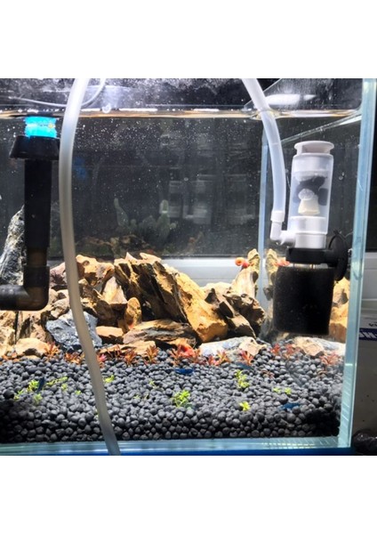 Beyaz Stil M Beden Akvaryum Hava Pompası Mini Biyokimyasal Sünger Filtre Oksijen Pompası Skimmer Balık Tankı Ürünleri Axyc (Yurt Dışından) modelleri