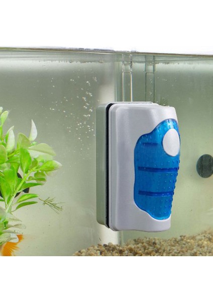 Mavi Stil Xl Beden Manyetik Akvaryum Balık Tankı Yosun Cam Temizleyici Kazıyıcı Yüzen Temiz Fırça (Yurt Dışından) modelleri