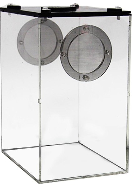 S180 125 95MM Stili Sürüngen Dikdörtgen Şeffaf Plastik Kutu Böcek Panoramik Böcek Yetiştirme Kutusu Yılan Örümcek Kertenkele Terraryum Akrilik Kutu Ev (Yurt Dışından)