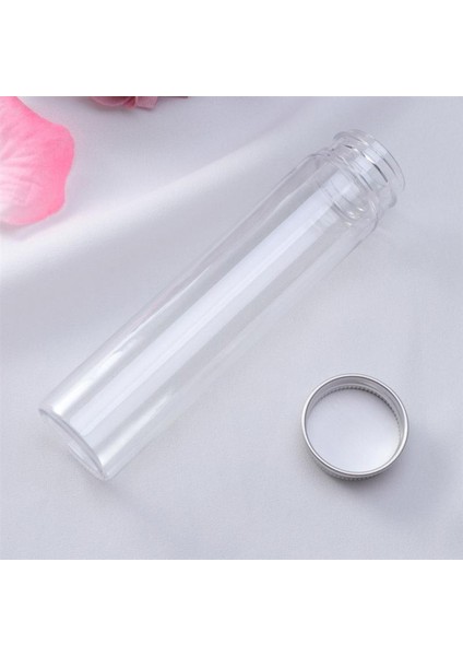 2 Adet Düz Tabanlı Plastik Şeffaf Test Tüpü Vidalı Kapaklı Şeker Kozmetik Seyahat Losyon Kapları 110ML (Yurt Dışından) fiyatları