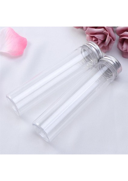 2 Adet Düz Tabanlı Plastik Şeffaf Test Tüpü Vidalı Kapaklı Şeker Kozmetik Seyahat Losyon Kapları 110ML (Yurt Dışından) modelleri