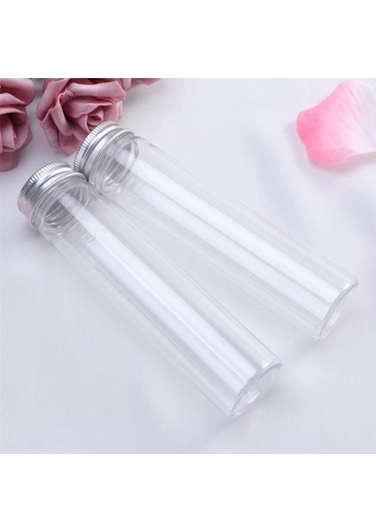 2 Adet Düz Tabanlı Plastik Şeffaf Test Tüpü Vidalı Kapaklı Şeker Kozmetik Seyahat Losyon Kapları 110ML (Yurt Dışından) fırsatları
