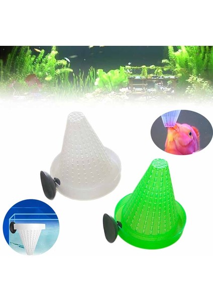 Beyaz Stil 1 Parça Akvaryum Kırmızı Solucan Için Mini Otomatik Yem Besleyici ve Emme Kupası ile Konik Balık Yem Hunisi - Balık Yemi Besleyici ve Kupası Da Dahil (Yurt Dışından) fiyatları