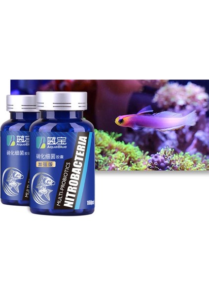 100 Adet Tarzı Şişe Akvaryum Konsantre Kapsül Balık Tankı Gölet Temizleme Taze Su (Yurt Dışından) modelleri