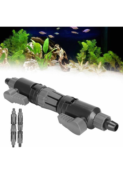 K-12 Slash 16MM Stili Akvaryum Çift Dokunma Bağlayıcı Akvaryum Su Kontrol Valfi Akvaryum Plastik Bağlayıcı Balık Tankı Ev Için (Yurt Dışından) fiyatları