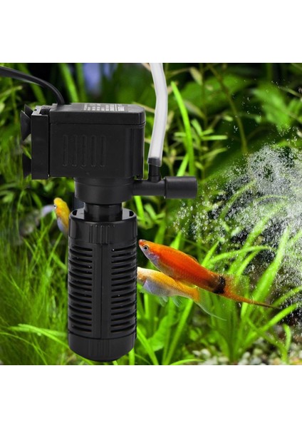 3W Tarzı 15X3CM Balık Tankı Için Çok Fonksiyonlu Mini Akvaryum Filtresi Paslanmazlık Uzun Ömür Oksijen Hava Pompası Filtrasyon Daldırma Pompası (Yurt Dışından) modelleri