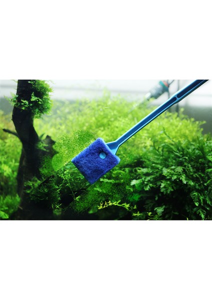 Mavi Stil Akvaryum Temizleme Aracı Yüksek Plastik Balık Tankı Temizleme Fırçası Yeşil ve Mavi Çift Taraflı Sünger Bitki Temizleme Aracı (Yurt Dışından) modelleri