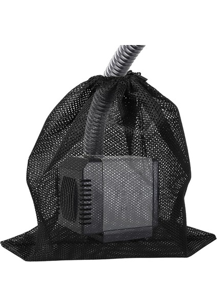 Siyah Stil 31X41CM Su Pompası Filtre Torbası Gölet Pompası Filtre Torbası Medya Torbası Pompa File Torbası, Akvaryum Filtresi ve Gölet Biyolojik Filtre Için Uygun (Yurt Dışından)