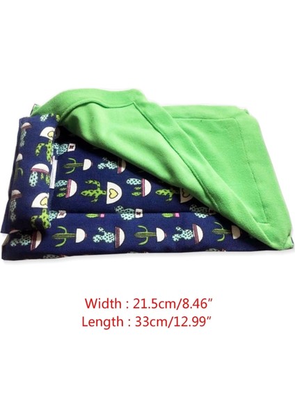 Bir Stil Sürüngen Uyku Tulumu ve Ayırılabilir Yastık Sabit Battaniye Konforlu Uyuyan Kertenkele Iguana Için (Yurt Dışından)