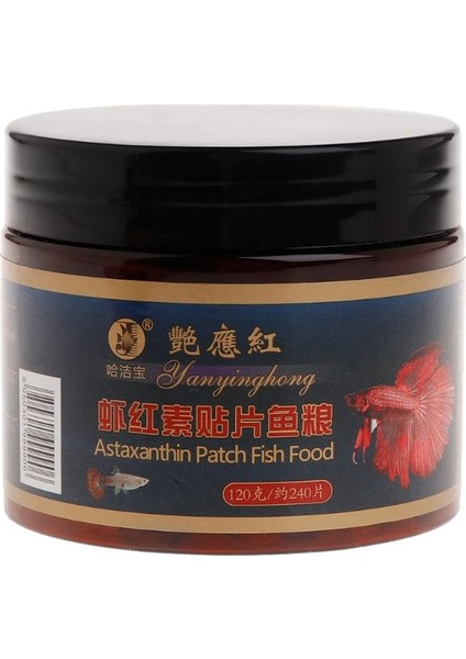 120G 240 Tablet Tarzı 1 Şişe Balık Yem Tableti Astarimp Akvaryum Için Balık Tankı Tropikal Kedifll Balığı Için 60GG Droğaşıklığı (Yurt Dışından)