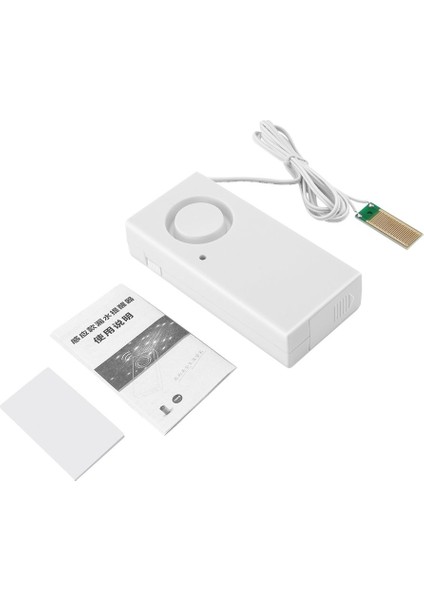 Beyaz Stil Ev Alarmı Su Sızıntısı Alarmı Algılayıcı Su Sızıntısı Sensörü Tespit Taşma Güvenlik Alarm Sistemi (Yurt Dışından)