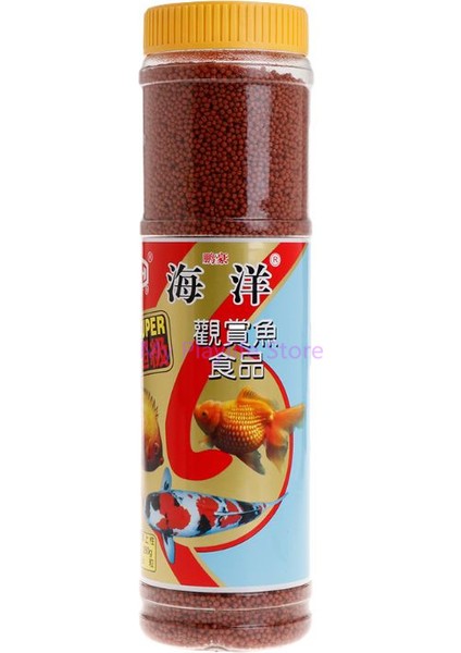 280G Tarzı Balık Yemi 130GR Akvaryum Balık Tankı Tropikal Balık Yemi Yüksek Protein Beslenme Sağlık Altın Balık Tahıl Doğal Balık ve Gra (Yurt Dışından)