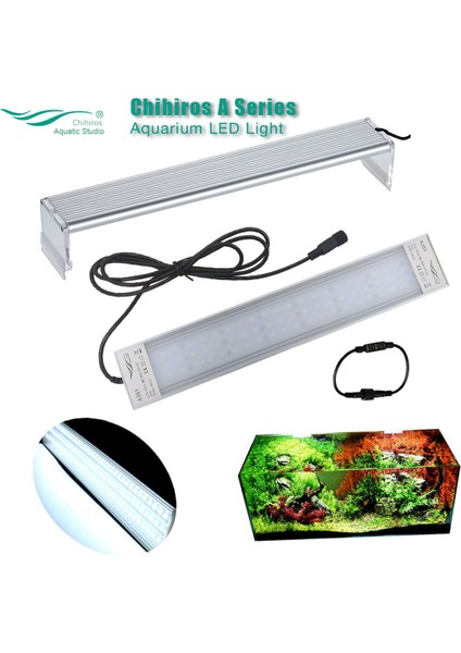 100-LVE Zamanlayıcı Ctrl Stili Chihiros A Serisi Akvaryum LED Aydınlatma Bitkiler Büyüme Kapağı Işık Balık Tankı Üst LED Lambası ile Dimmer Kontrol Cihazı (Yurt Dışından) fiyatları
