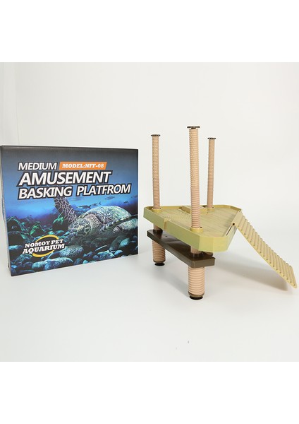 Benzersiz Tasarım Kertenkele Platformu Kaplumbağa Güneşlenme Akvaryum Amfibi Su Ürünleri Tırmanma Merdiven Pet Malzemeleri (Yurt Dışından) fiyatları