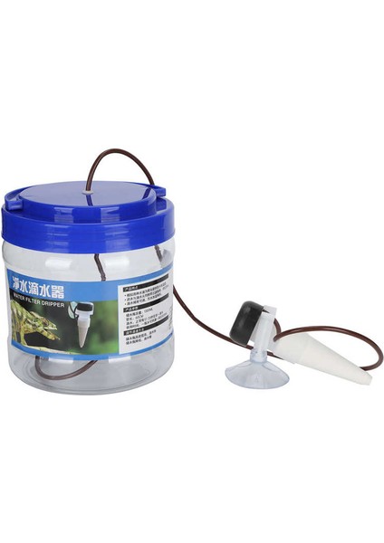 Sürüngenler Içme Suyu Filtreli Çeşme Sürüngenler Su Damlatıcı Kiti Bitkiler Sulama Cihazları Sürüngen Nemlendirici (Yurt Dışından)