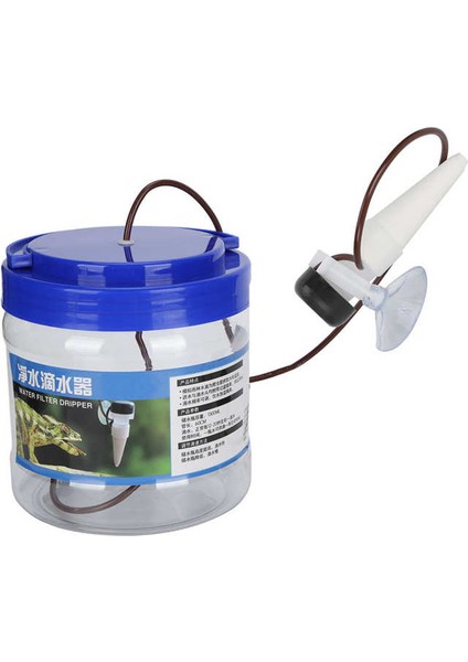 Sürüngenler Içme Suyu Filtreli Çeşme Sürüngenler Su Damlatıcı Kiti Bitkiler Sulama Cihazları Sürüngen Nemlendirici (Yurt Dışından) modelleri