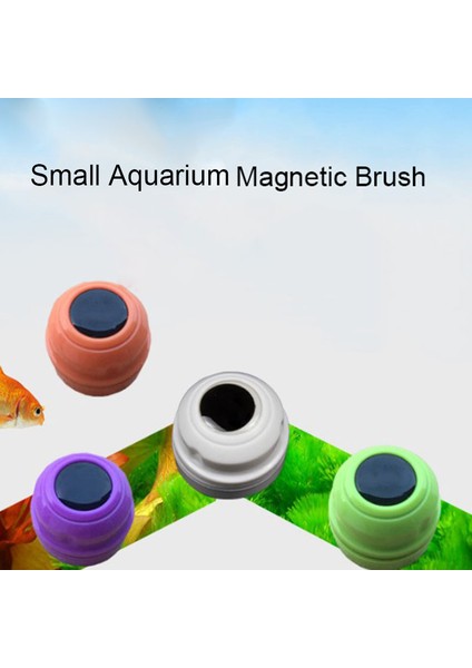 Yeşil Stil 4CMX4CMX5CM Küçük Boyut Manyetik Akvaryum Balık Tankı Fırçaları Yüzen Temiz Cam Pencere Yosun Kazıyıcı Temizleyici Fırça Akvaryum Aksesuarları (Yurt Dışından) fiyatları